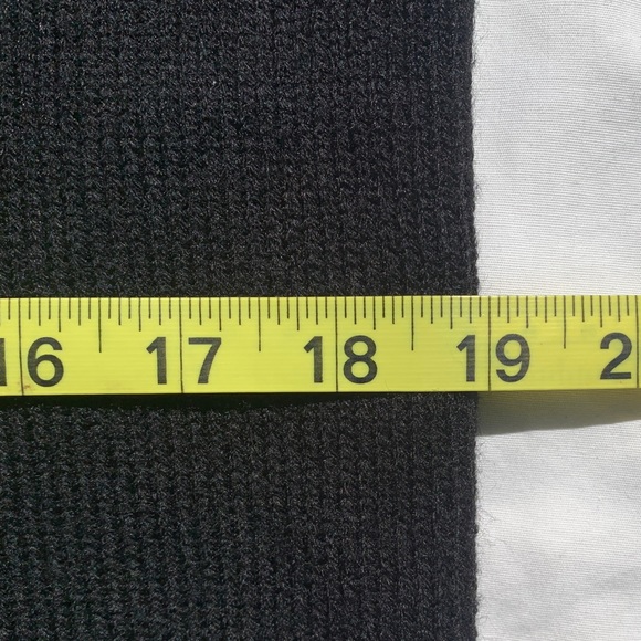 Christmas Tree Sweater L Karen Scott Petite Black Green Rhinestone Top Pullover - Picture 9 of 14